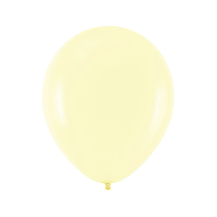 Baloane Latex Galben Strălucitor, 30 cm (12 inch), 100 buc. 141250