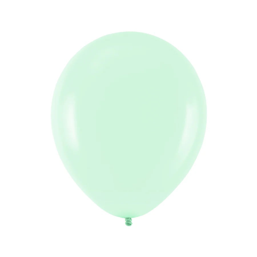 Baloane Latex Verde Menta, 30 cm (12 inch), 100 buc. 141267