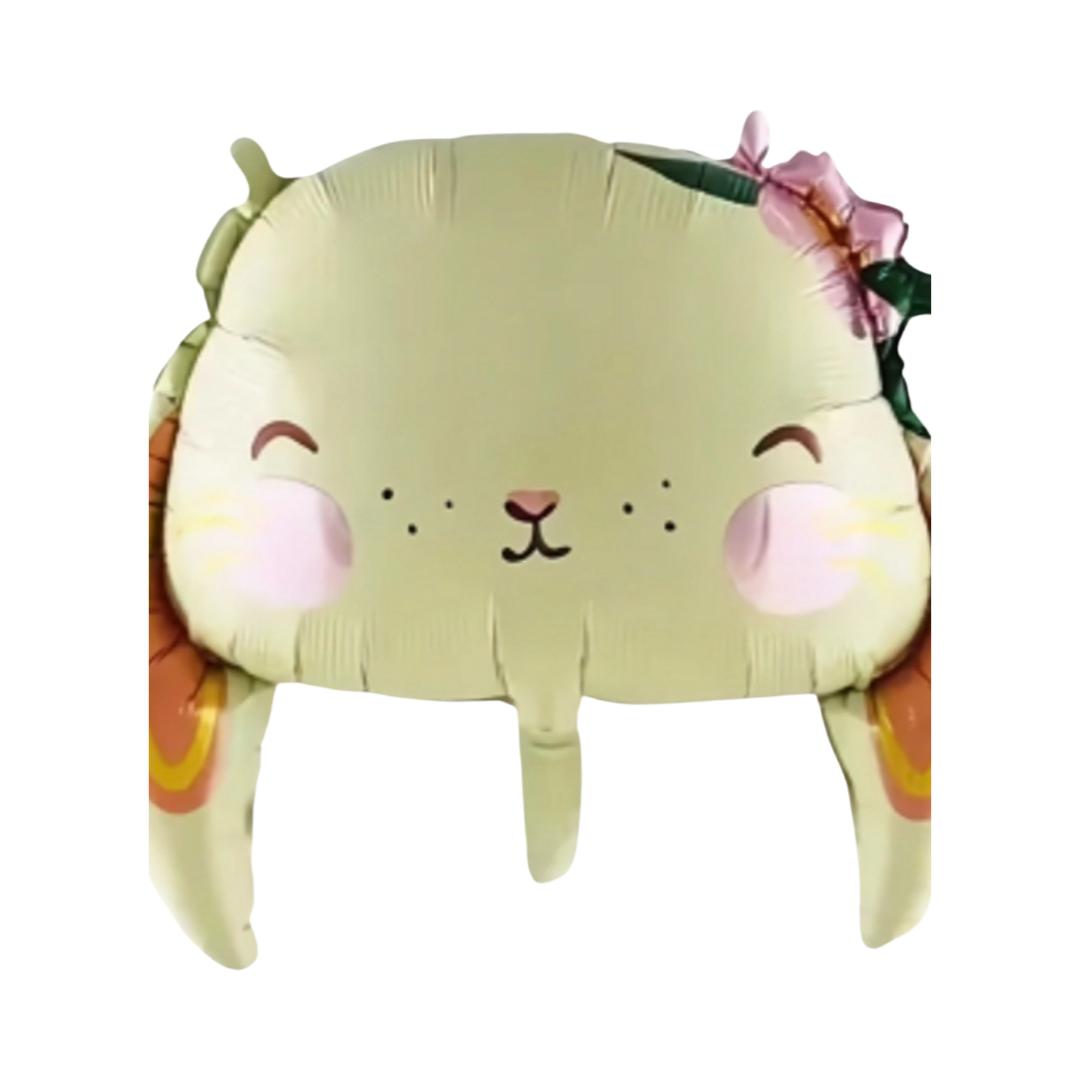 Balon Folie Figurina Iepuraș, Dimensiune 65*55 cm