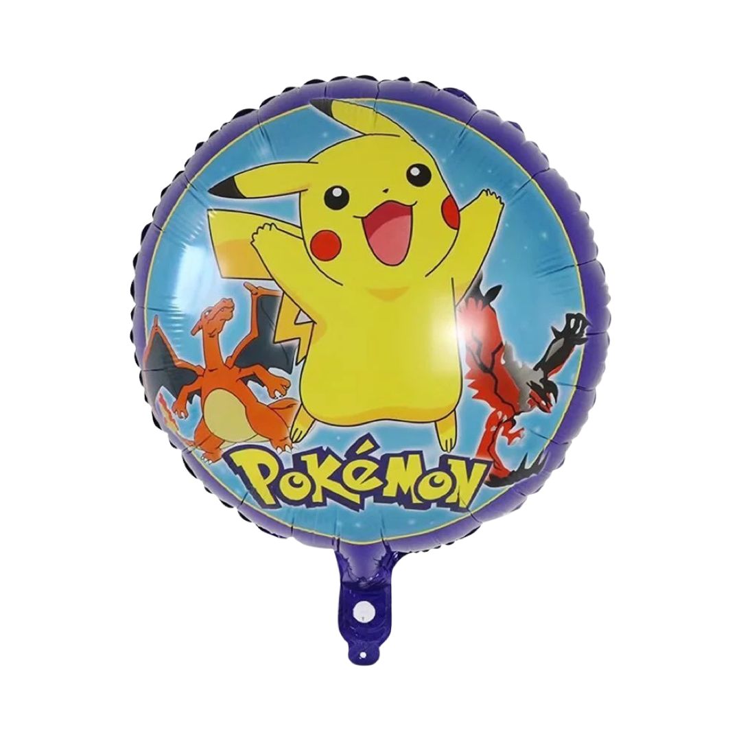 Balon Folie Rotund Pokemon, 45 cm