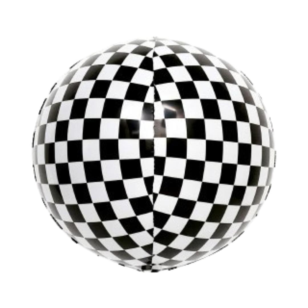 Balon Folie Sfera 3D ORBZ, Carouri, 60 cm