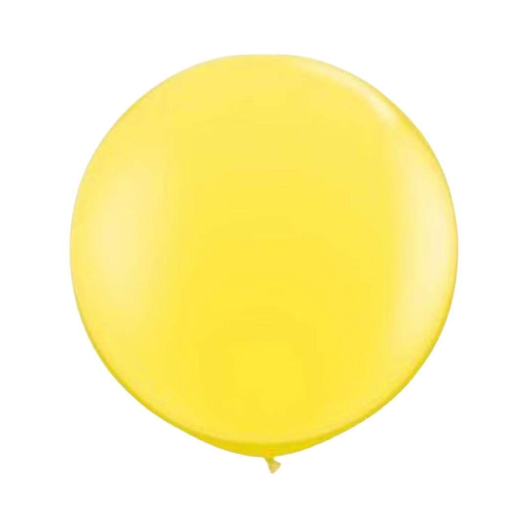 Balon Latex Galben, Cod 318 - 45 cm - Set 2 bucati