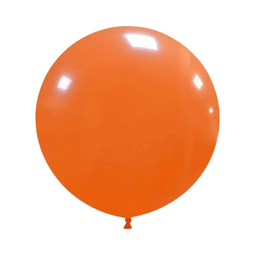Balon Latex Portocaliu, 90 cm, cod 332, 1 buc