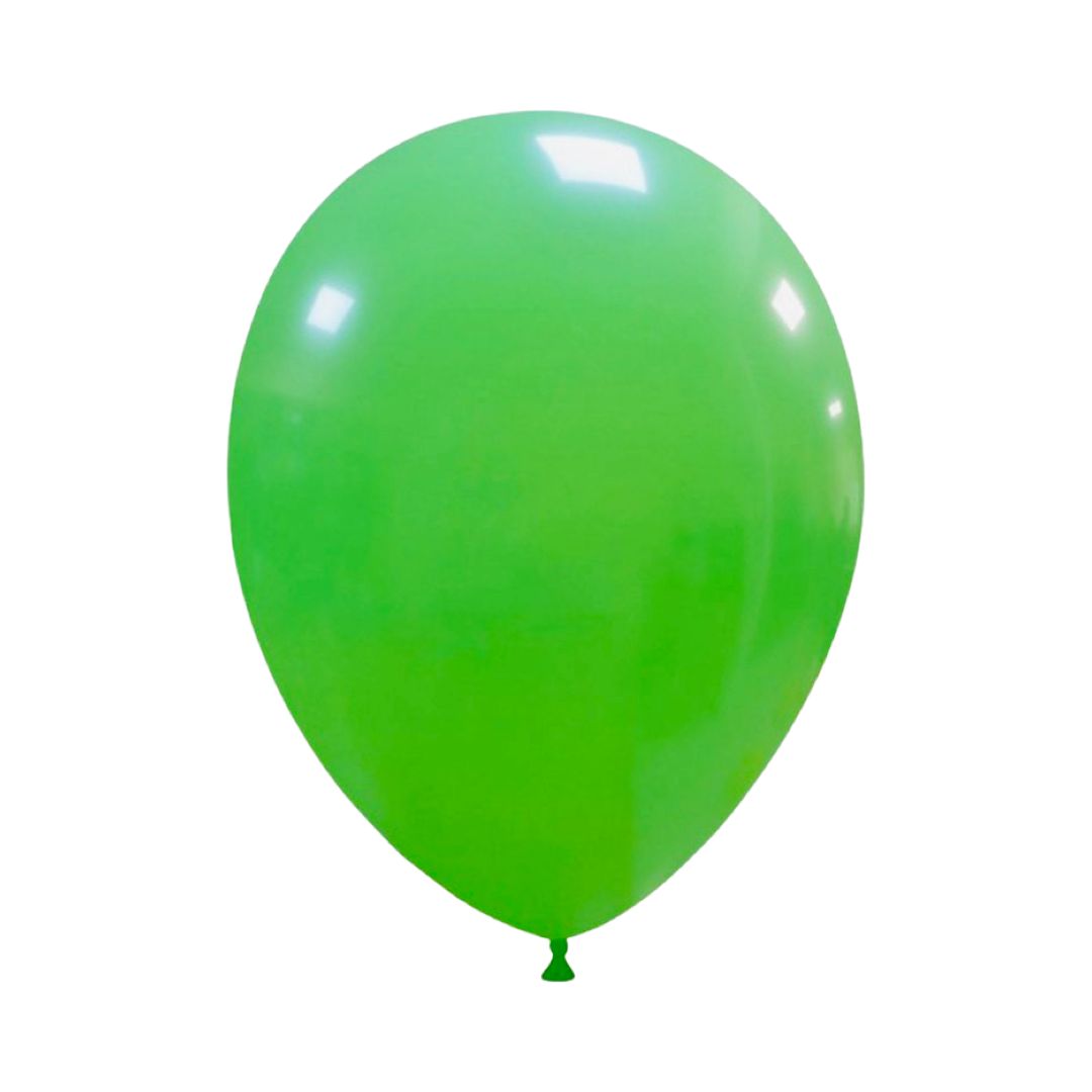 Baloane Latex Verde, cod 438 - 30 cm - Set 100 buc.