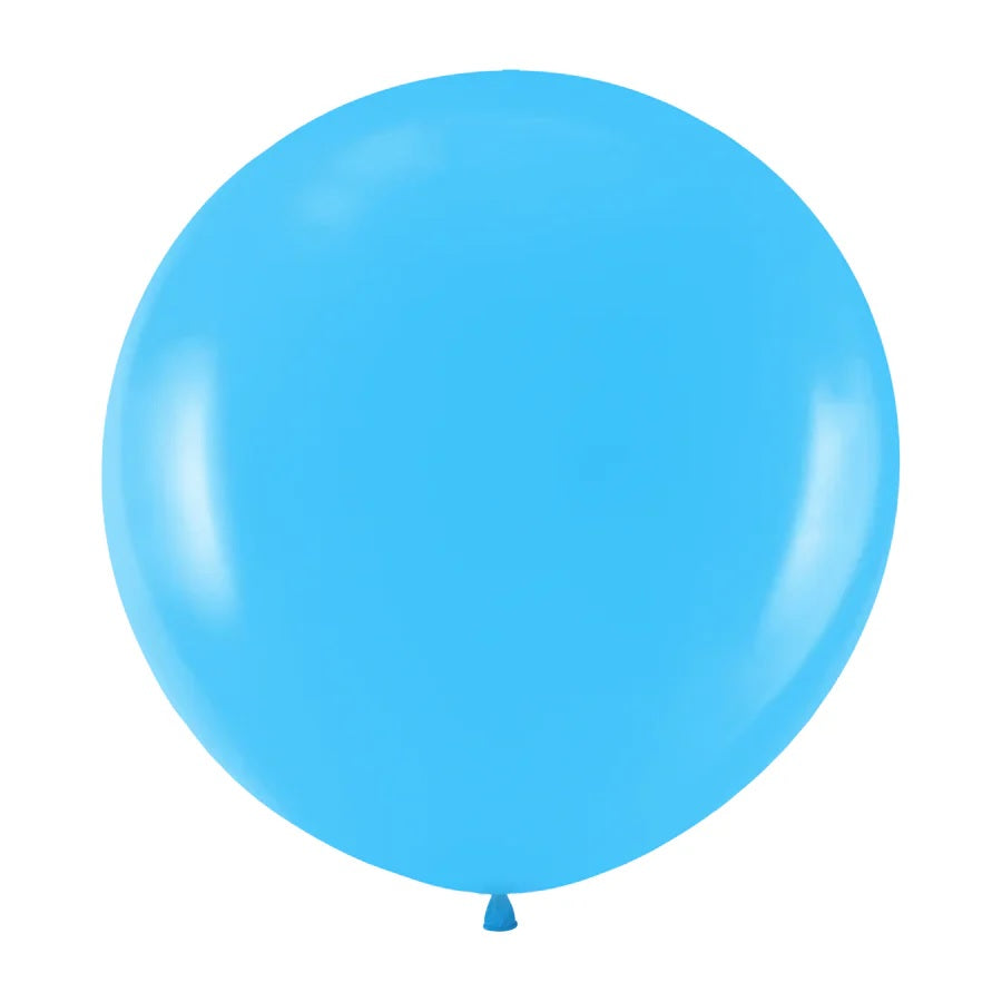 Balon Latex Rotund, Albastru, 91 cm (36 inch), 1 buc 147443