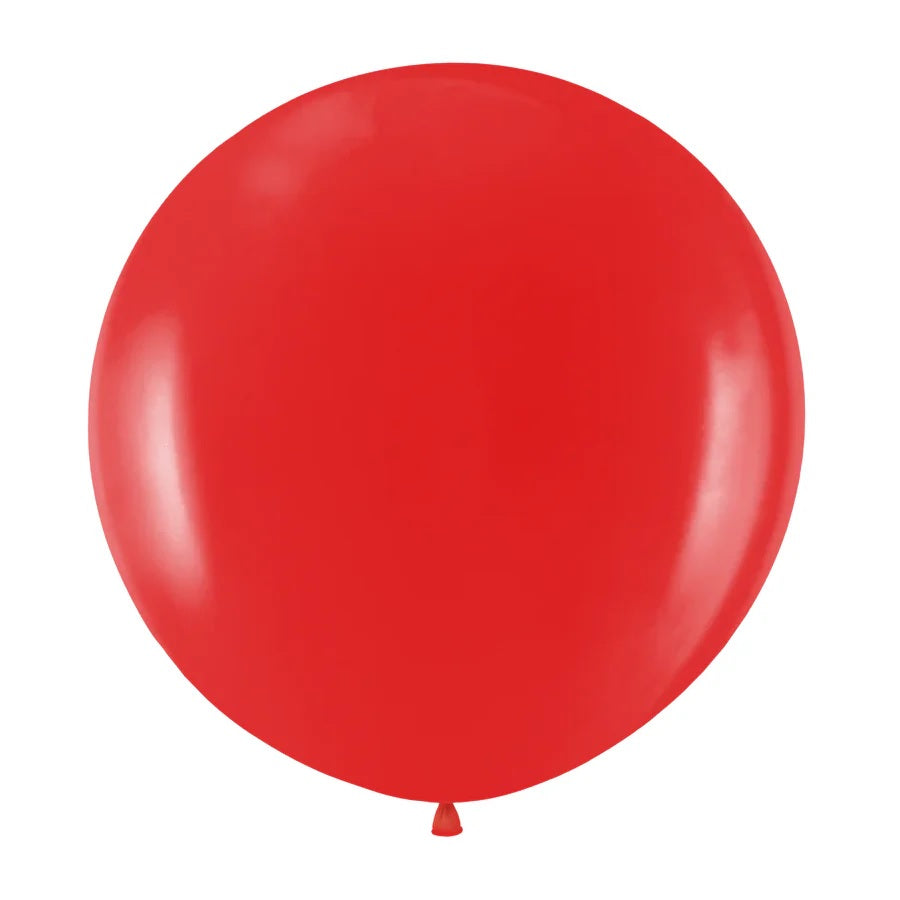 Balon Latex Rotund, Rosu, 91 cm (36 inch), 1 buc. 147801