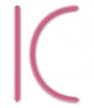 Baloane Latex Rocca, Modelabile 160, Culoare Pastel Roz 26, 150 x 2.5 cm