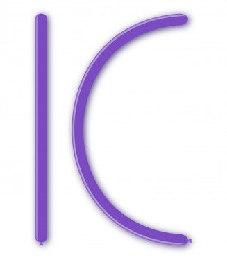 Baloane Latex Rocca, Modelabile 160, Culoare Pastel Lavanda 49, 150 x 2.5 cm