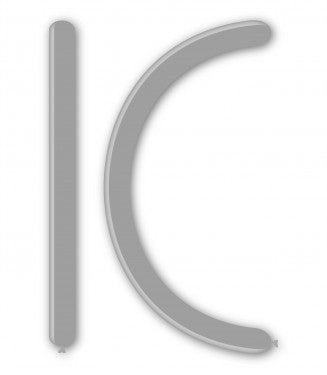 Baloane Latex Rocca, Modelabile 260, Culoare Pastel Gri 17, 150 x 5 cm