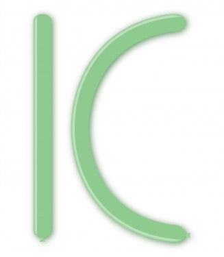 Baloane Latex Rocca, Modelabile 260, Culoare Pastel Verde Menta 29, 150 x 5 cm