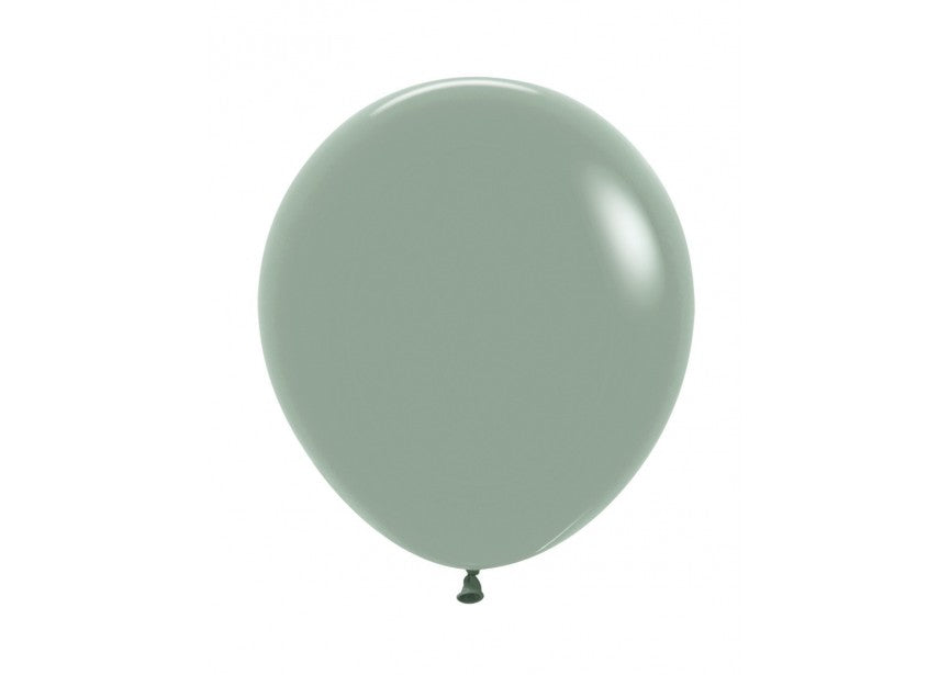 Baloane Latex Sempertex, 45 cm, Pastel Dusk Laurel Green, Cod 127, Set 5 Buc.