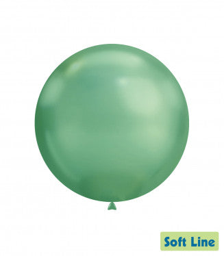 Baloane Latex Rocca, Soft Line Cromat SLC18.121, Verde 121, 46 cm - Set 5 buc