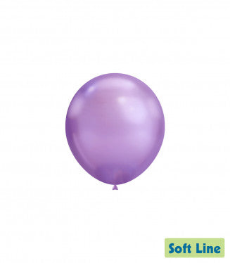 Baloane Latex Rocca, Soft Line Cromat SLC5.123, Violet Deschis 123, 13 cm - Set 100 buc