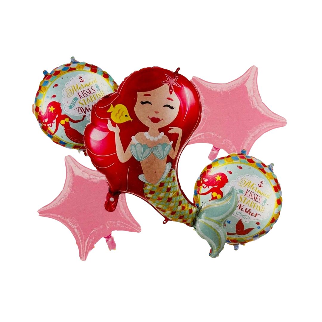 Set 5 Baloane Folie Sirena