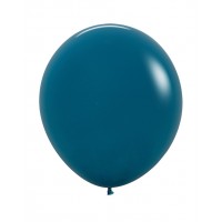 Baloane Latex Sempertex, 45 cm, Deep Teal, Cod 035, Set 5 Buc.