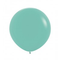 Baloane Latex Sempertex, 61 cm, Aquamarine, Cod 037, Set 2 Buc.