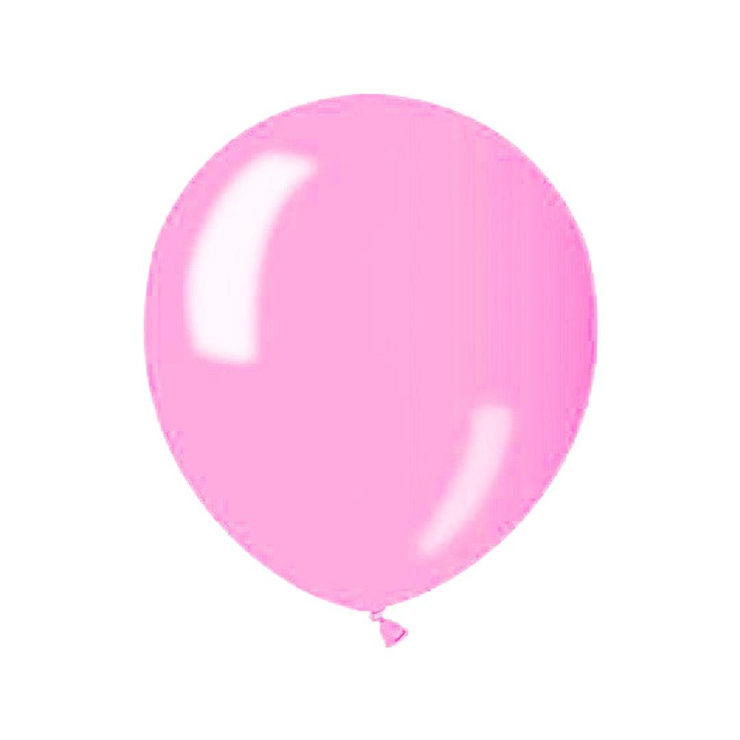 Baloane Latex Roz, cod 266b, 25 cm - Set 100 Buc. - nuria.store.ro