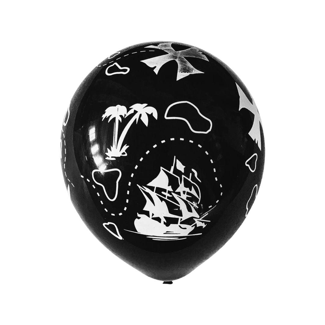 Baloane Latex Pirati - Set 5 Piese - nuria.store.ro