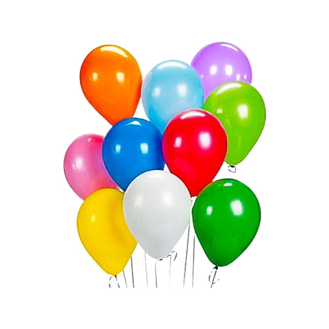 Baloane Latex, Multicolor, cod 055 - 30 cm - Set 50 buc. - nuria.store.ro