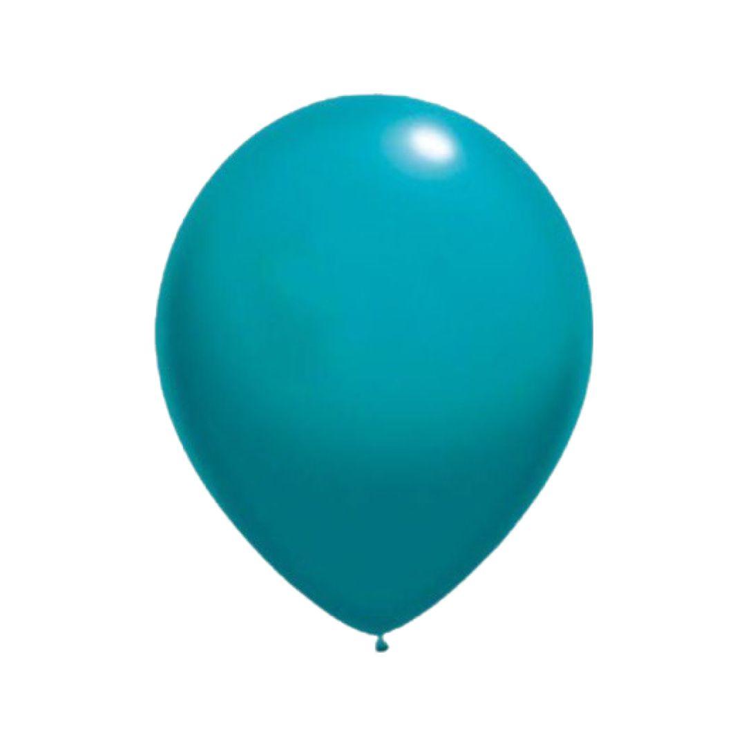 Baloane Latex, Turcoaz Standard, cod 998 - 30 cm - Set 50 buc. - nuria.store.ro