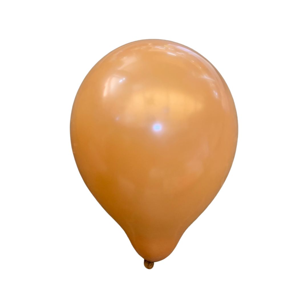 Balon Latex Cafea cu Lapte, cod 387, 25 cm - Set 50 bucati - nuria.store.ro