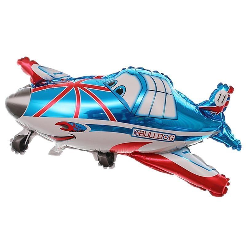 Balon Folie Figurina Avion Bulldog - nuria.store.ro