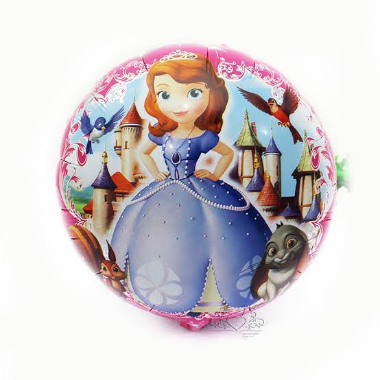Balon Folie Rotund, Printesa Sofia - nuria.store.ro