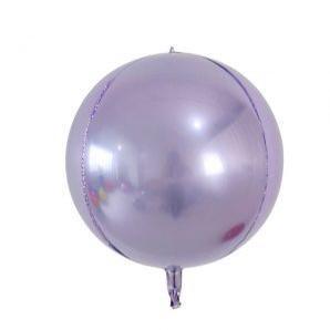 Balon Folie Sfera, Lavanda - 60 cm - nuria.store.ro