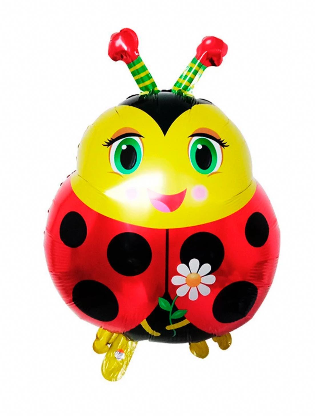 Balon Folie Figurina Buburuza - 65/48 cm - nuria.store.ro