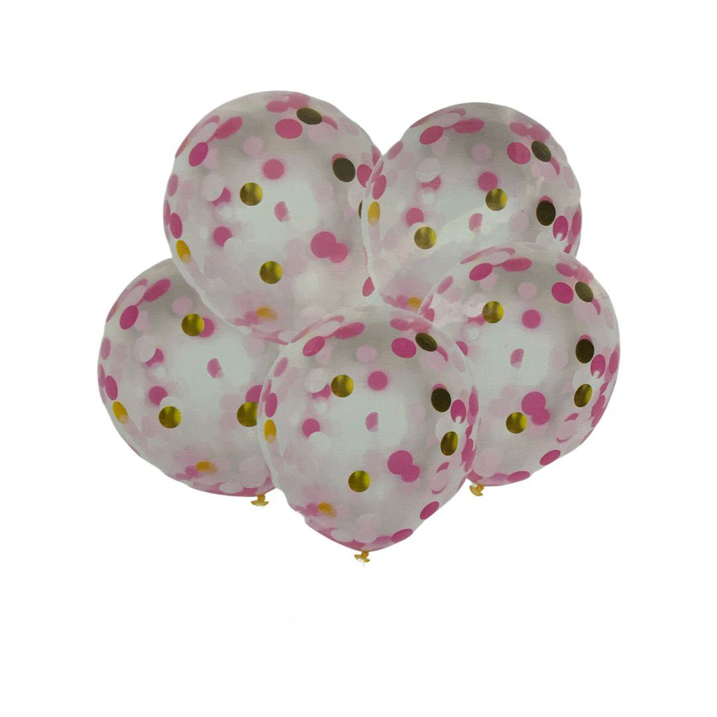 Baloane Latex cu Confetti - nuria.store.ro