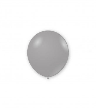Baloane Latex Rocca, Pastel A50.17, Gri 17, 13 cm - Set 100 buc