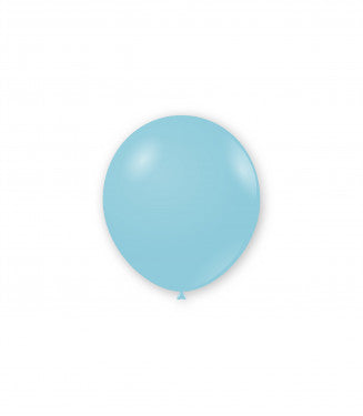 Baloane Latex Rocca, Pastel A50.39, Baby Blue 39, 13 cm - Set 100 buc