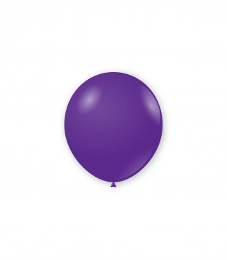 Baloane Latex Rocca, Pastel A50.84, Violet Inchis 84, 13 cm - Set 100 buc