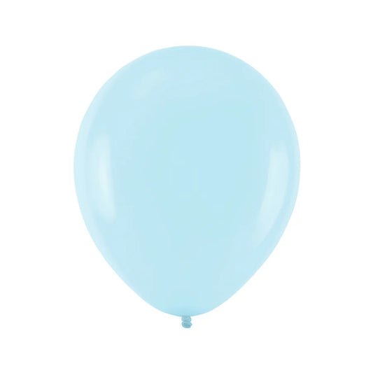 Baloane Latex Albastru Stralucitor, 30 cm (12 inch), 100 buc. 141274