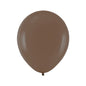 Baloane Latex Maro Ciocolata Pastel, 13 cm (5 inch), 20 buc. 144848