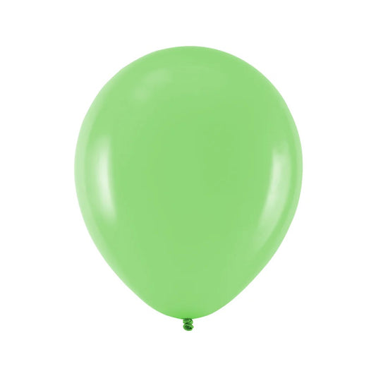 Baloane Latex Verde Stralucitor, 30 cm (12 inch), 100 buc. 141175