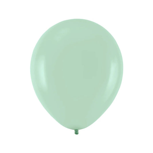 Baloane Latex Verde Menta Pastel, 13 cm (5 inch), 20 buc. 144893