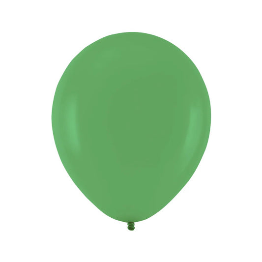 Baloane Latex Verde Intens Pastel, 30 cm (12 inch), 100 buc. 145029