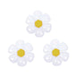 Balon Folie Floare - Margareta Alba, dimensiune 50*40 cm, Set 3 Buc.