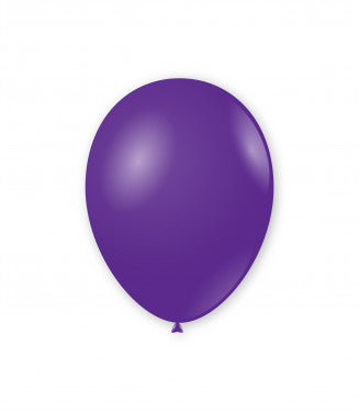 Baloane Latex Rocca, Pastel G90.84, Culoare Violet Inchis 84, 26 cm - Set 100 buc