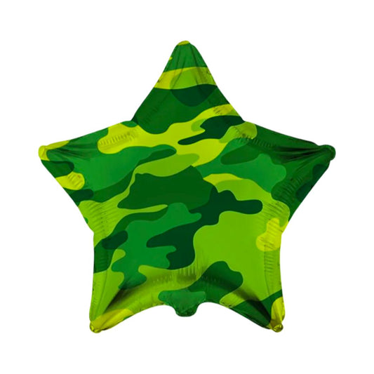 Balon Folie Figurina Stea Army, 45 cm