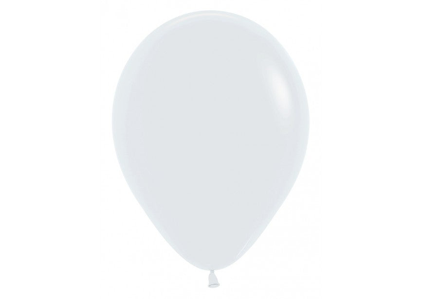 Baloane Latex Sempertex, 30 cm, Alb, Cod 005, Set 50 Buc.
