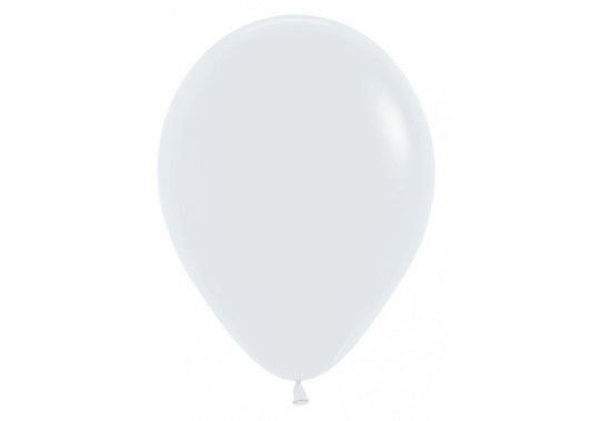 Baloane Latex Sempertex, 30 cm, Alb, Cod 005, Set 50 Buc.