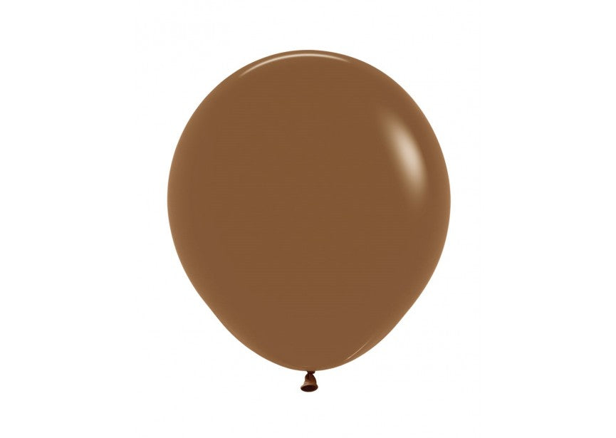 Baloane Latex Sempertex, 45 cm, Coffee, Cod 074, Set 5 Buc.