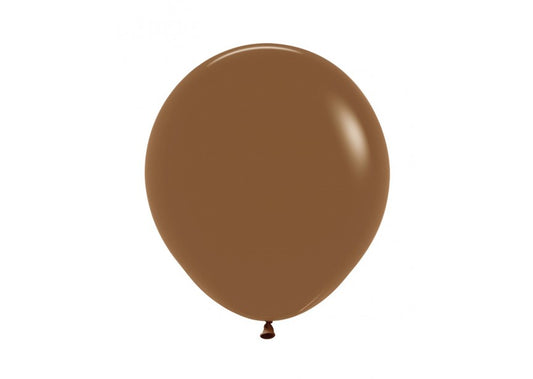 Baloane Latex Sempertex, 45 cm, Coffee, Cod 074, Set 5 Buc.