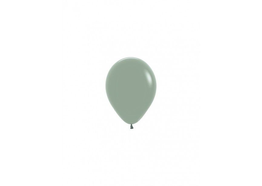 Baloane Latex Sempertex, 12 cm, Pastel Dusk Laurel Green, Cod 127, Set 50 Buc.