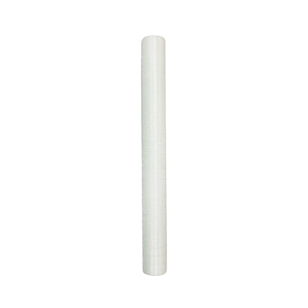 Rola Organza Alb,  48 cm, 4.5 M