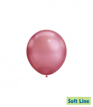 Baloane Latex Rocca, Soft Line Cromat SLC5.118, Roz 114, 13 cm - Set 100 buc