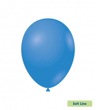 Baloane Latex Rocca, Soft Line Pastel SLP12.130, Culoare Royal Blue 130, 30 cm - Set 50 buc