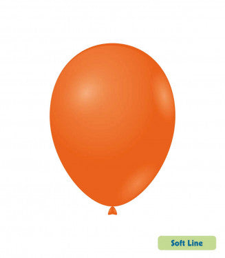 Baloane Latex Rocca, Soft Line Pastel SLP12.131, Culoare Orange 131, 30 cm - Set 50 buc